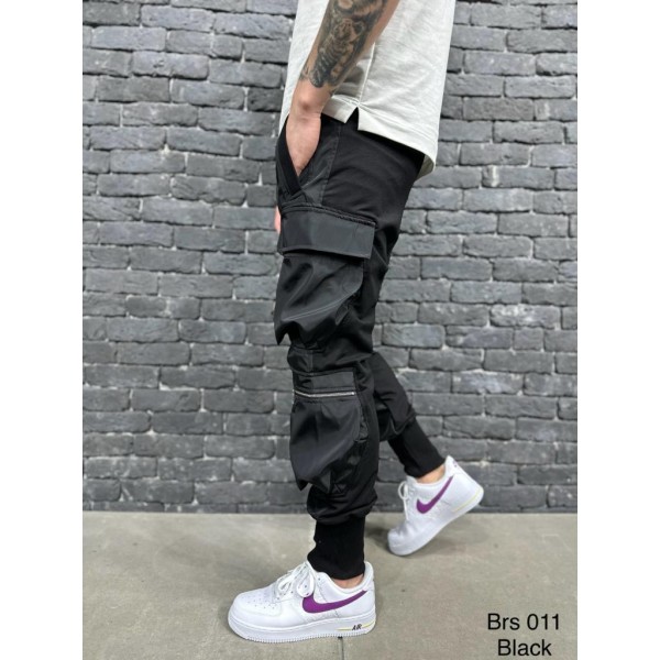 Özel Tasarım İzahsız Seviye Siyah Jogger