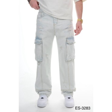 Zır Açık Mavi Cep De...