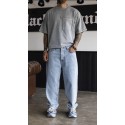 Mavinin En Diri Tonu Sade Baggy Kot Pantolon