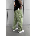 Yeşil Sade Baggy Pantolon