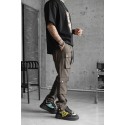 Haki Cep Detay Kalburüstü Jogger