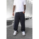 Kırçıllı Sade Kalburüstü Baggy Pantolon