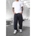 Kırçıllı Sade Kalburüstü Baggy Pantolon