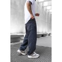 Kırçıllı Sade Kalburüstü Baggy Pantolon