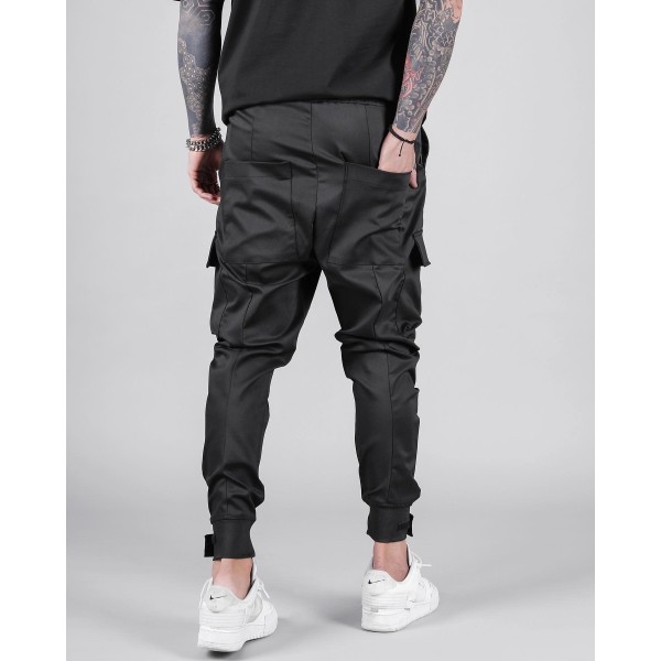 Paça Cırt Cırt Cep Detay Jogger