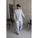 Grinin En Diri Tonu Baggy Alt Kapüşonsuz Sweatshirt Takım