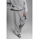Alt Üst Çizgi Detaylar Gri Özel Tasarım Baggy Eşofman Takımı