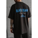 Siyah BlackIsland Penye Şort Tişört Takım