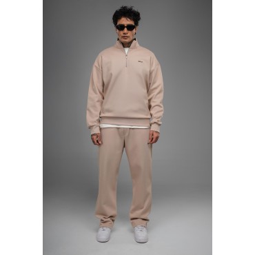 Bej Sweatshirt Yaka ...