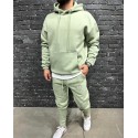 Mint Rengi Arka Yazı Detay Eşofman Takımı