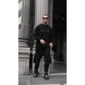 ONLY GOD Siyah Kapüşonsuz Sweatshirt