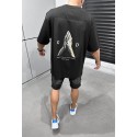 GOD Siyah Oversize Tshirt