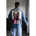 Joker Detay Mavi Kot Gömlek