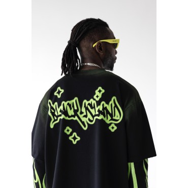 Çift Parça Neon Yeşi...