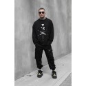 Kapüşonsuz Güllü Sweatshirt